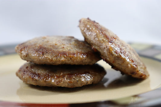 Mild Bison Sausage Patties